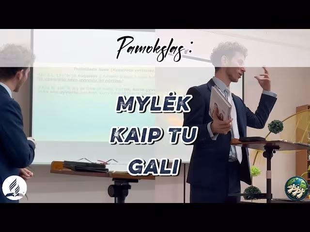 Pamokslai ir SM įrašai